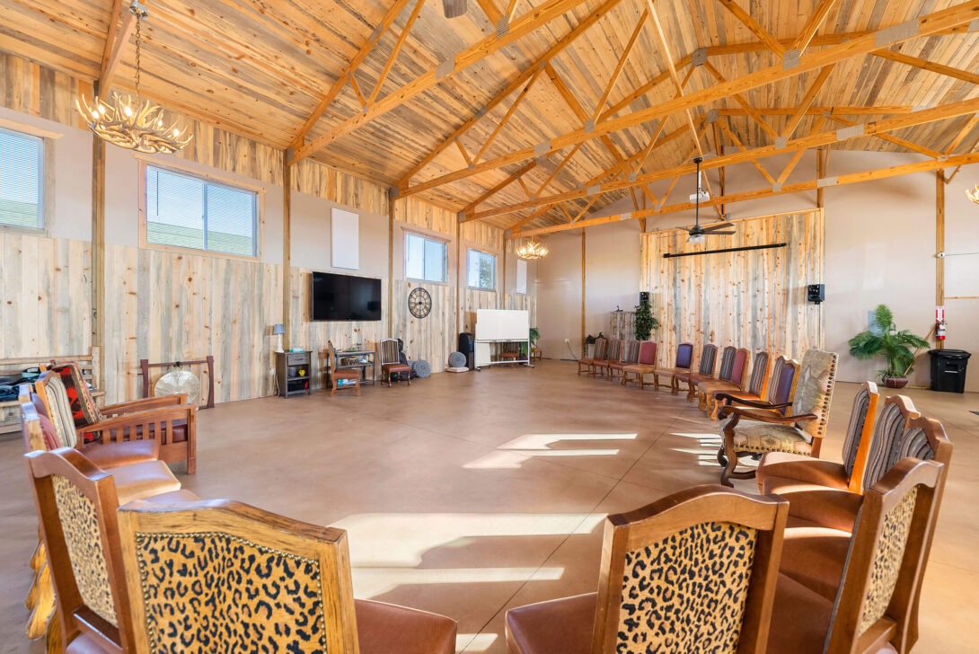 Large group meeting space